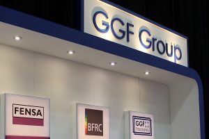 ggf group company logos on exhibition stand