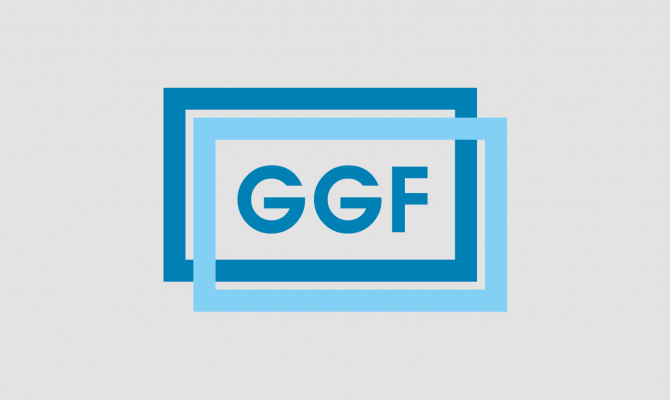ggf - logo squared grey