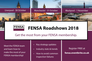 FENSA Roadshow 2018 Calendar - North West