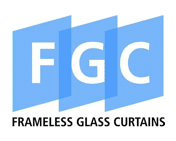 3711 frameless glass curtains logo