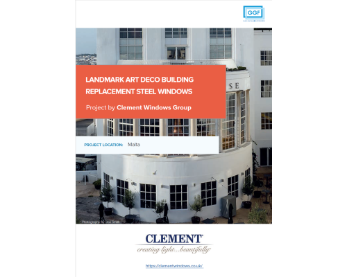 Replacement Steel Windows for Landmark Art Deco Building