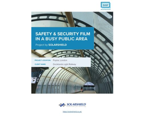 SAFETY & SECURITY FILM IN A BUSY PUBLIC AREA