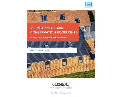 250-YEAR-OLD BARN CONSERVATION ROOFLIGHTS