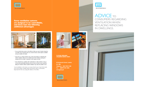 Advice To Consumer Regarding Ventilation When Replacing Windows In Dwellings